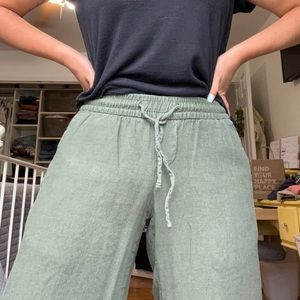 Old Navy Full Length Linen Pants
